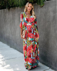 Gabriela | Robe d'été avec ceinture à nouer pour invitée de mariage femme  