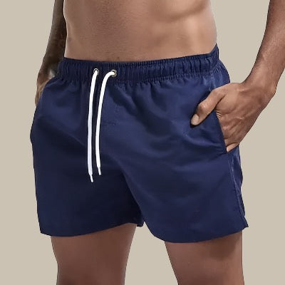 René | Herren Elastischer Bund Slim Fit Badehose