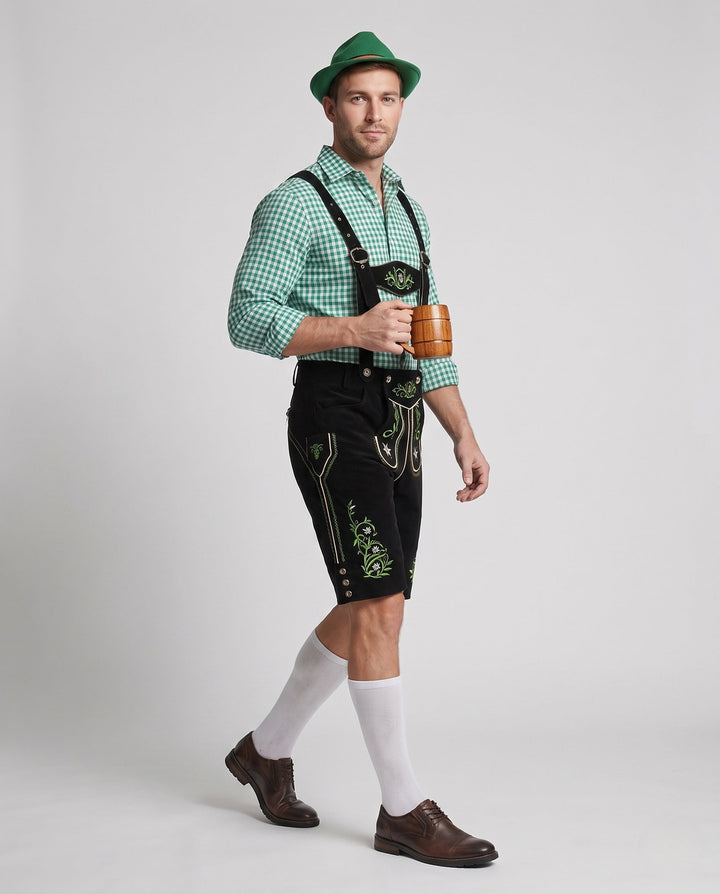 Tizian | Lederhose traditionnelle classique pour homme