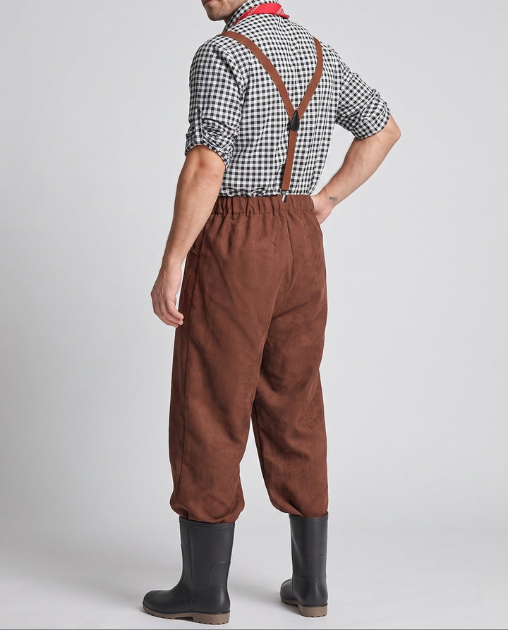 Wilhelm | Lederhose traditionnelle pour homme avec haut traditionnel