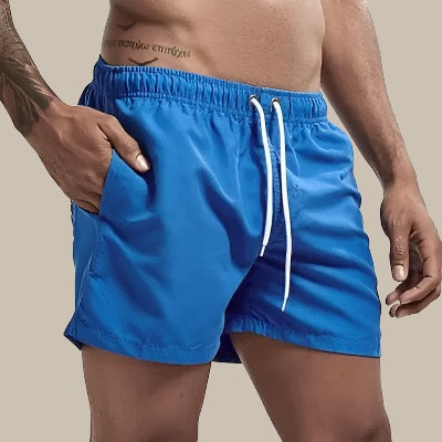René | Herren Elastischer Bund Slim Fit Badehose