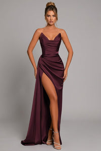 Jara | Robe maxi formelle pour invitées de mariage femme