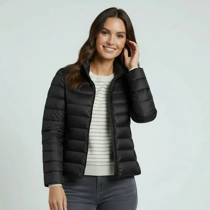 Annina | Damen Leichte Reissverschluss Steppjacke